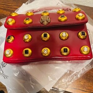 Brand New Kurt Geiger London Gem Studded Leather Bag
